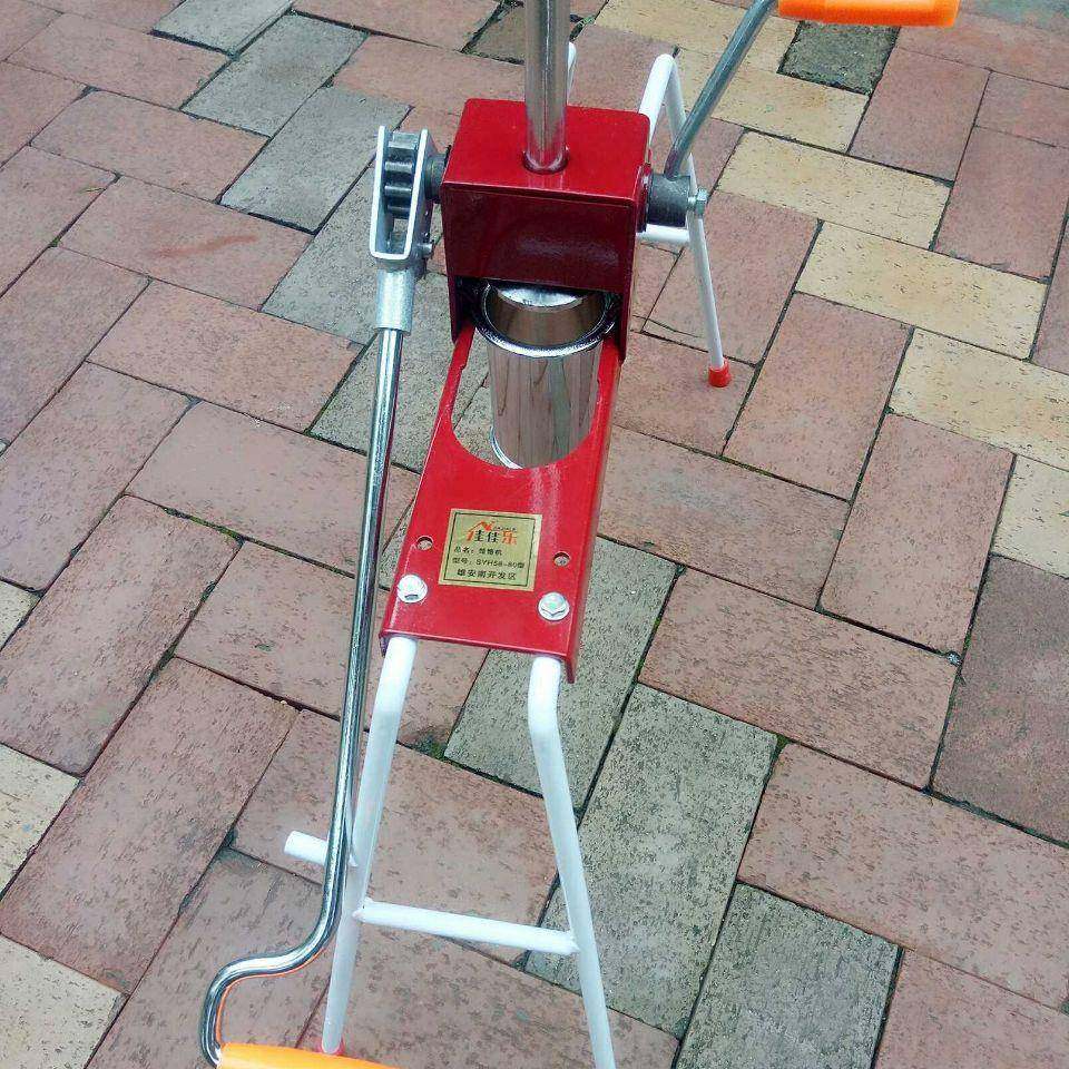 条压器河捞机子手动不粉锈钢加大床饸饹机面条机面TIZ家用压面机