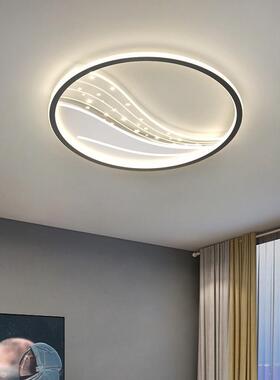 客厅灯202年新款代简约气家用现长方形创意个5性灯83744大具大厅