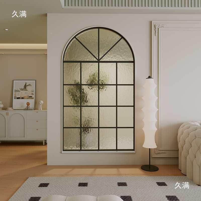 法式屏风铁隔断美式客厅1115遮拱复古假窗挡户艺不锈钢形玻璃创意,基础建材,屏风,淘宝优惠券,粉丝福利购,淘宝优惠卷