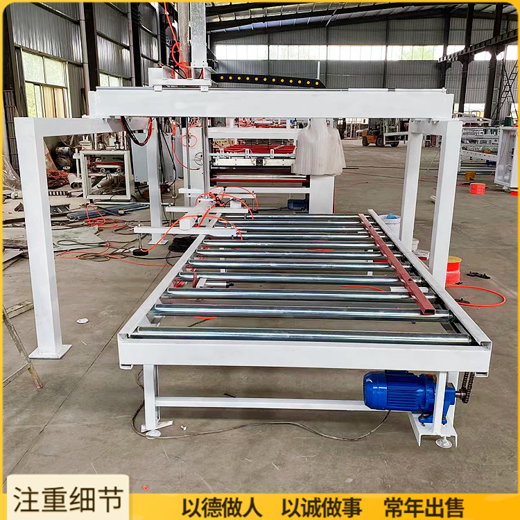 全自动吸盘上板防火风管复合机