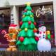 圣诞节场景861布置充装 饰用品道具圣诞老人气模摆儿幼园气气球拱