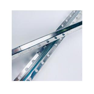 属金冲筋条GEP地面找平地暖找平瓷贴砖薄规方找平6mm镀筋锌冲条