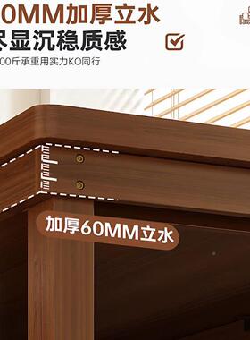 实木芯双QKA电人脑桌台式家用长书桌条学习桌作电竞大板办公桌子