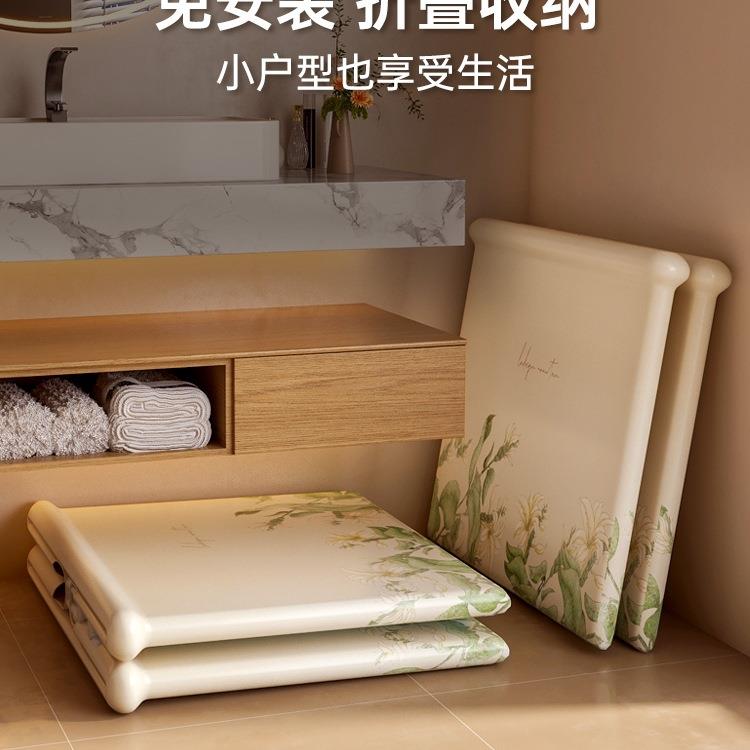 泡澡桶折大叠人家用全身成泡浴桶家庭浴缸F9855M5H人沐浴桶式日大