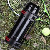 果兹不GUOZI保温壶524探索者黑色旅行壶G锈钢大容量保温壶Z B07