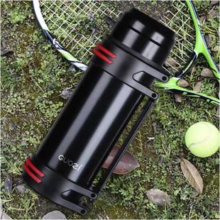 果兹不GUOZI保温壶524探索者黑色旅行壶G锈钢大容量保温壶Z-B07