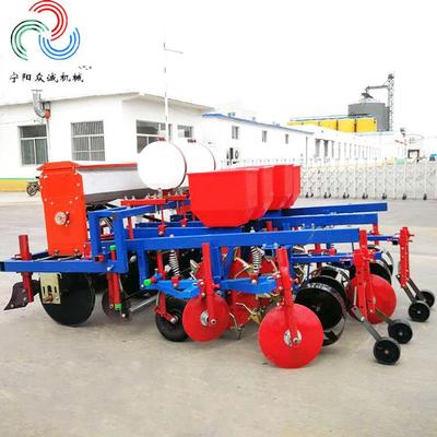 花铺膜四播种机多行可选四膜上精播生轮车带动种花生的机子垄两行
