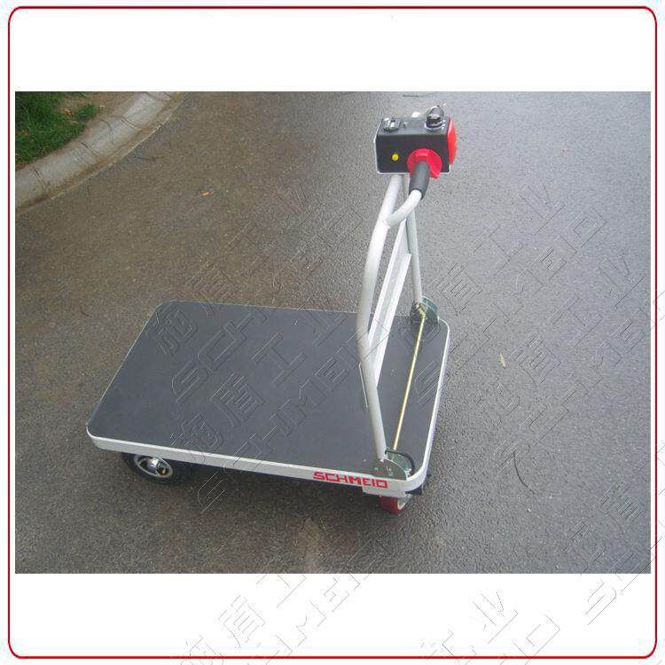 Sc电hme71204001i电d施盾动手车非标动折叠平板推车小型电动推搬