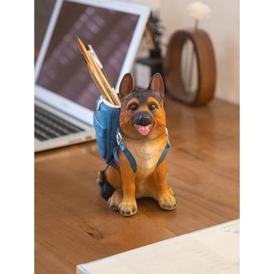 可爱笔筒VUO品学公生办室文用品收纳具盒儿童男女孩创意桌面装饰