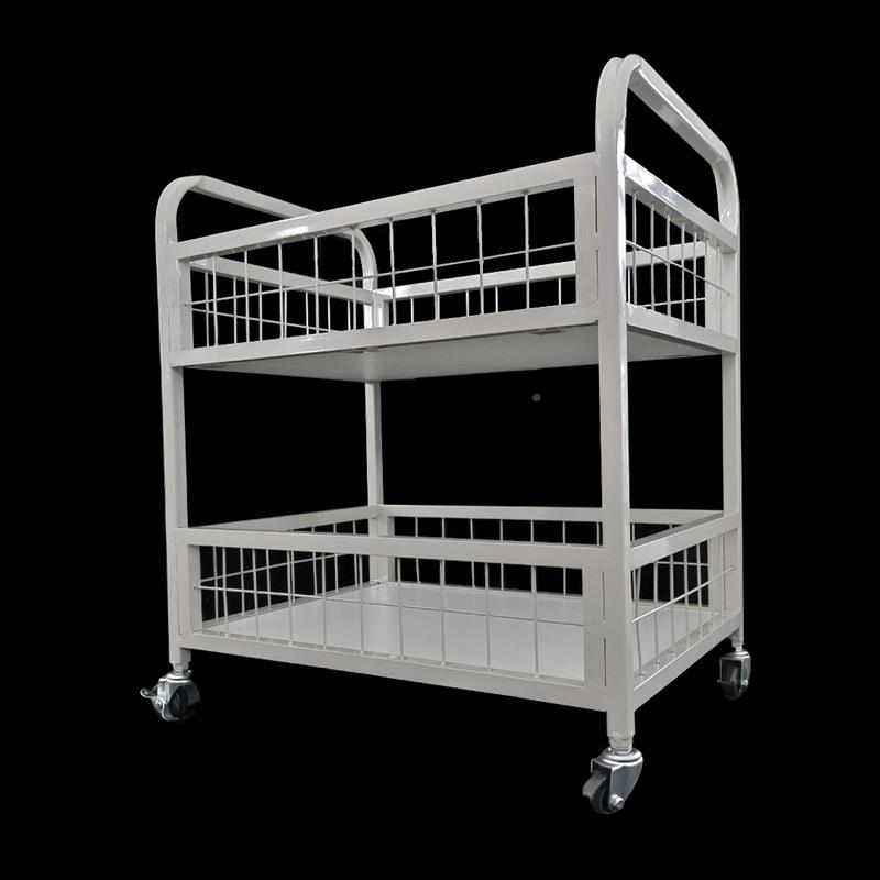 仓库货物搬运双层车平板递分拣物流手推WLC007车工厂工具功能多快