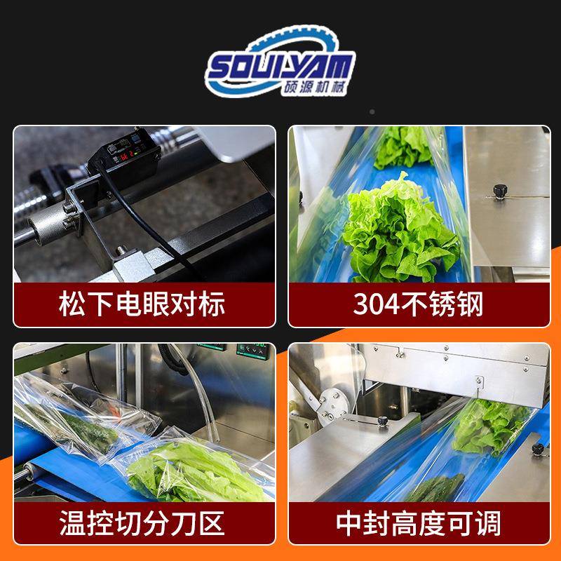 680膜蔬菜包装机日用品超市自HY-680水果保鲜套袋机全封口装袋动