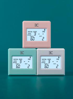 伊诺新方墩墩AXPN1古筝节拍器电人声子钢琴架子鼓品通电用节充奏