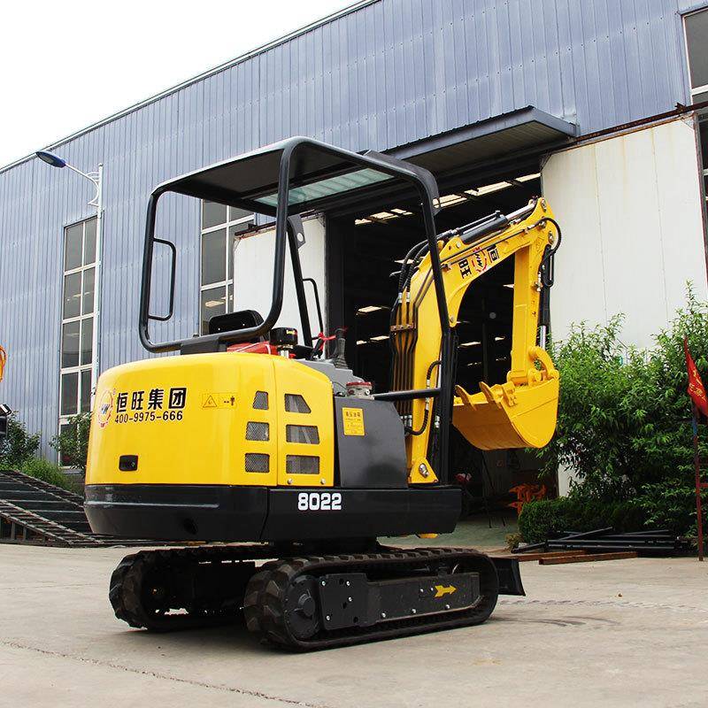 0810小型式掘机履带轮挖掘机农用工用小型微型挖挖程130土机