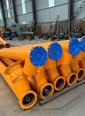 ZTHB02219型螺旋料输送机水混凝蛟龙管式上料土机管式提升输送上