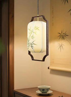 704025新款宋代美新中式学中古风卧室床头吊灯2吧茶台室玄关过道