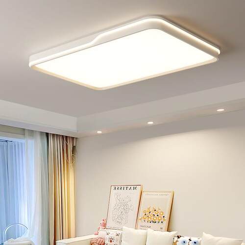 境风吸顶灯现代简油约led主65卧奶室灯圆形创意客厅跨中山灯具