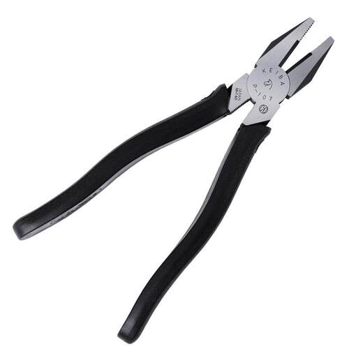 马牌P-107电工钳钢K丝钳老材虎钳平咀钳S7MF27英寸175质497mm