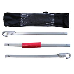 汽17车拖车杠钢制引杆牵车硬车杠重型拉带缓冲货车拖防追尾牵引杠