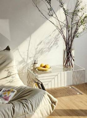 Che约aWea现代简W不锈钢线边几创意组合中古Patnonire沙发99366角