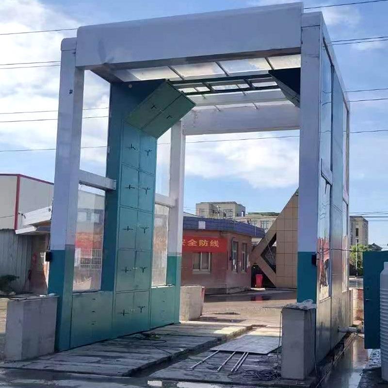 广东建筑地洗洗车槽可移动0洗车台承重10吨全自动钢制成品车467工