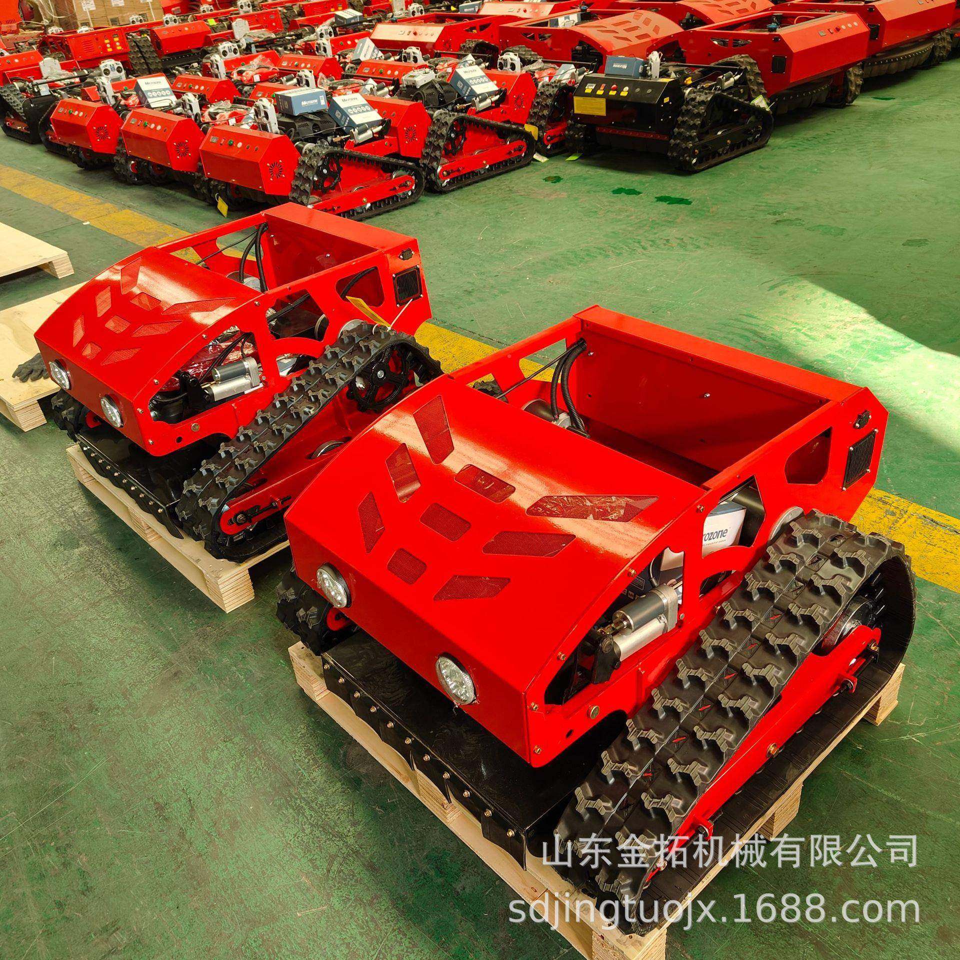 新款遥控JRS割机7.5马力大功草率草园林果除机全地形园遥控割草机