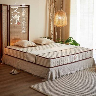 亚麻面料用床黄麻棕护腰护脊乳胶弹簧儿童母家TQF婴垫级