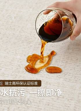 奶风油JR202508厅地毯202打5新款轻奢风家用地毯卧室书房易理客防