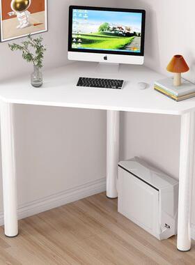 角书桌角简约台式办墙公桌经济转室拐角学卧生A2635写字电脑桌现