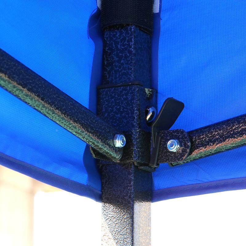 广告帐帐篷户外篷折夜市摆摊专用加G厚184四脚四角叠帐篷雨棚印制