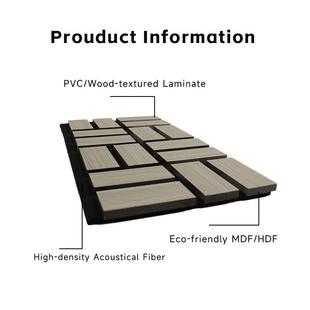 卧室高吸级约MD化F格栅异形音板格栅墙面美背景墙装 简饰HDF隔SKB