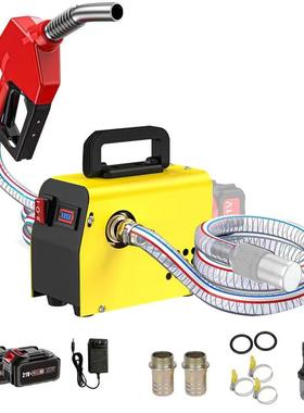 新柴款锂电抽87652油家用自动吸油泵油神器液压加油抽油机抽油自