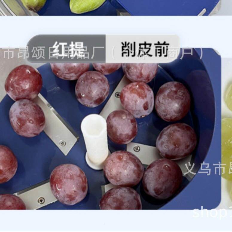 电葡萄去皮机全自动用电水果削皮器动青提剥家动皮机AS666神器