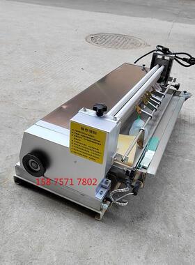 720台机式不锈钢热熔动胶水机不水锈钢REQ调速胶机过胶自过胶机