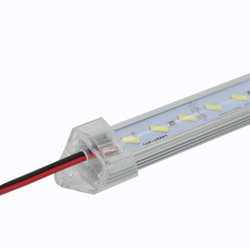 鱼缸灯led灯防水节能照明超亮小型鱼缸灯led硬灯条5630铝槽12v灯