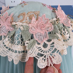 破壁机罩蕾丝防尘罩家用榨汁机空气炸锅盖巾豆浆机防脏布多用盖巾