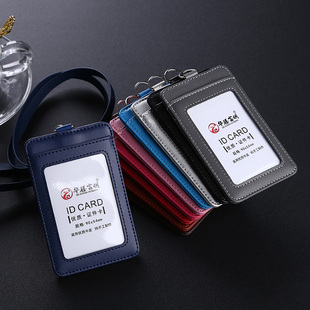 热销产品工牌厂牌门禁公交卡套可伸缩易拉扣挂绳可定制印刷logo