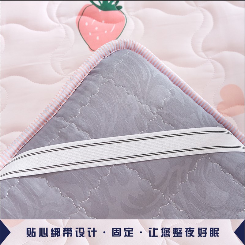 学生宿舍单人床垫加厚0.9褥子1.2米双人家用折叠榻榻米软垫被1.5m
