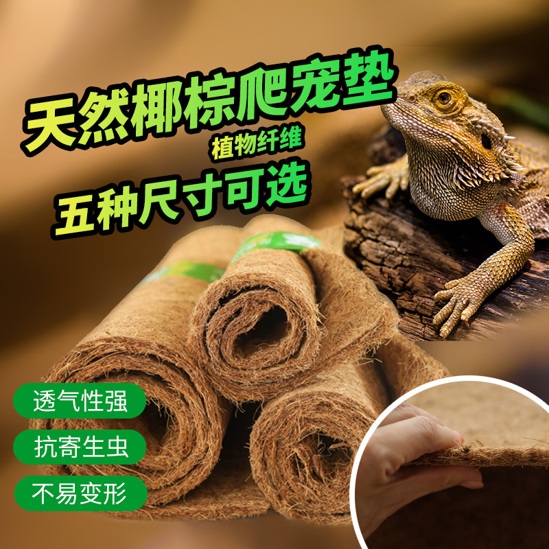 天然椰棕垫爬宠宠物垫材棕榈垫蜥蜴乌龟饲养箱爬虫保湿无尘棕垫子,宠物/宠物食品及用品,爬宠缸/箱,淘宝优惠券,粉丝福利购,淘宝优惠卷