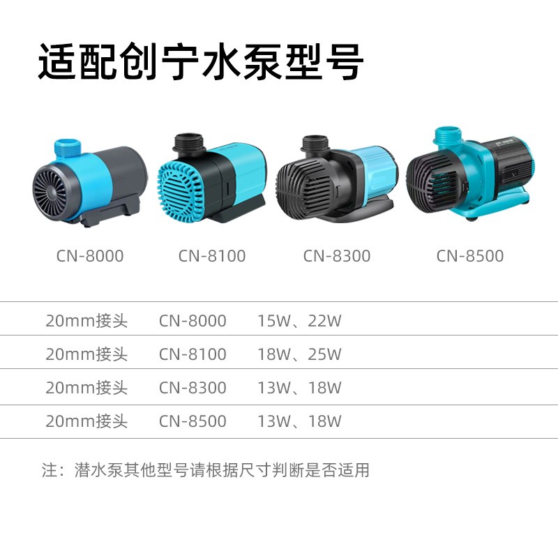 创宁潜水泵硬管接头转接头出水管进水管软管改硬管接头外置配件图片