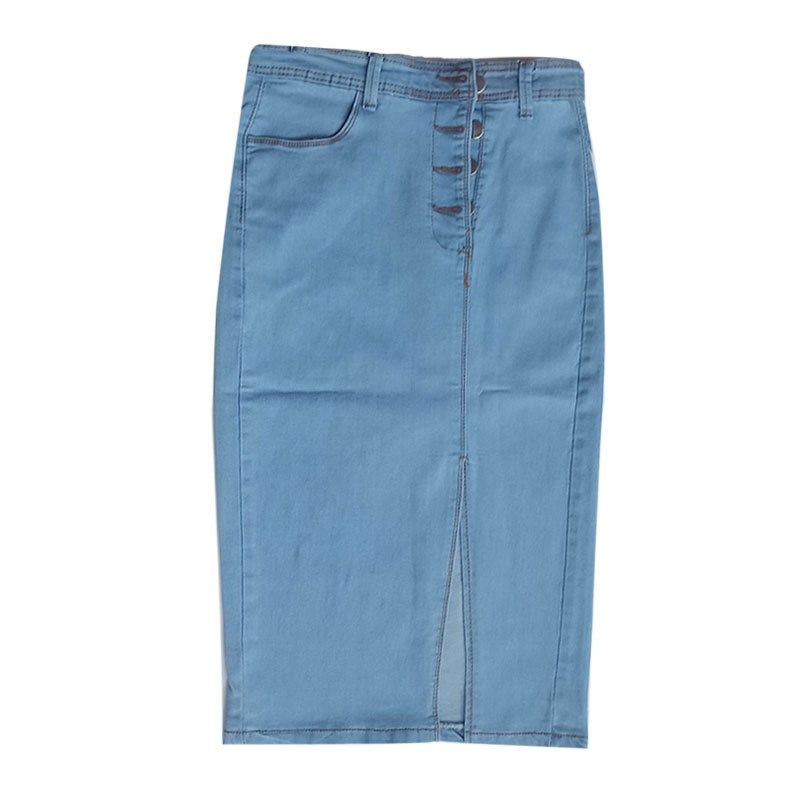 牛仔裙半身裙女2024秋季新款高腰开叉大码中长款过膝弹力包臀裙夏,女装/女士精品,半身裙,淘宝优惠券,粉丝福利购,淘宝优惠卷