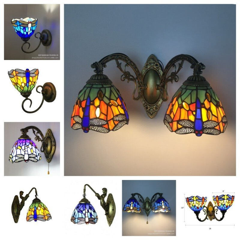 灯饰led帝凡尼镜前灯卫生间床头灯壁灯蜻蜓过道壁灯阳台灯批发