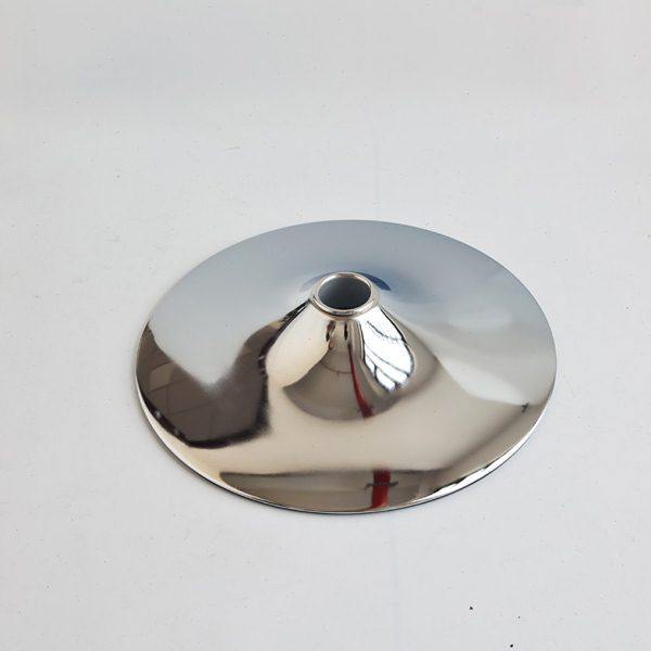 酒吧椅椅子通用配件吧台椅底座酒吧凳底盘喇叭盘高脚凳底圆盘连体