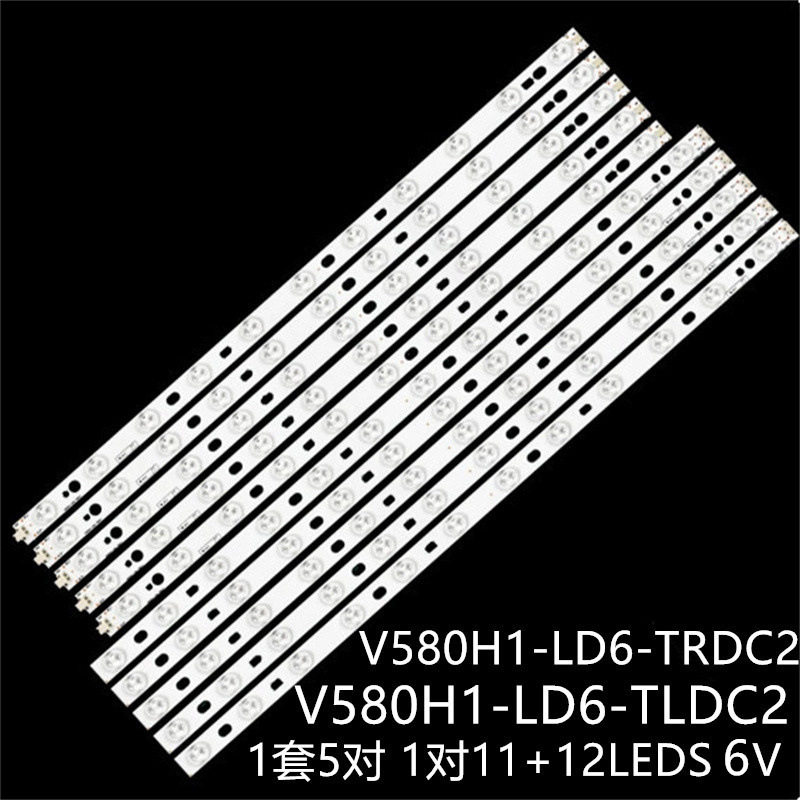 适58PFL3640 58PFL3740 58PFL4609灯条V580H1-LD6-TLDC2 TRDC2