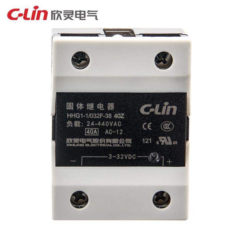 欣H3HG1-1/026419灵2F38(SSR-DA)（改进型）单-相固体继电器40A