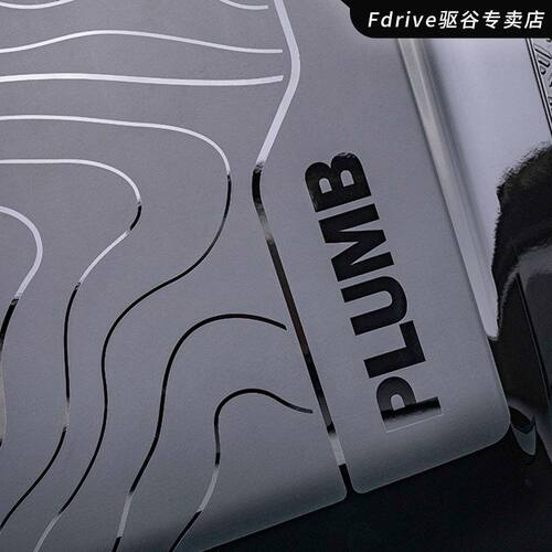 PLUMB新路虎卫士车头机盖贴纸等高线创意引擎盖拉花车贴遮挡划痕