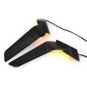 适用配宝马S100RR2025摩托车用品S100ORR改装 件带转向灯定风0翼后