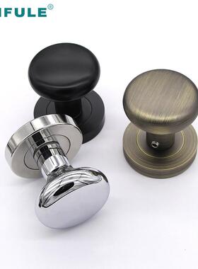 厂家供应DFL-708A欧式圆形移门锁锈推拉不钢隐形黑防盗锁家具五色