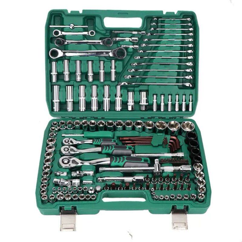 套筒组套工具151件套铬钒钢汽修家用组合套装