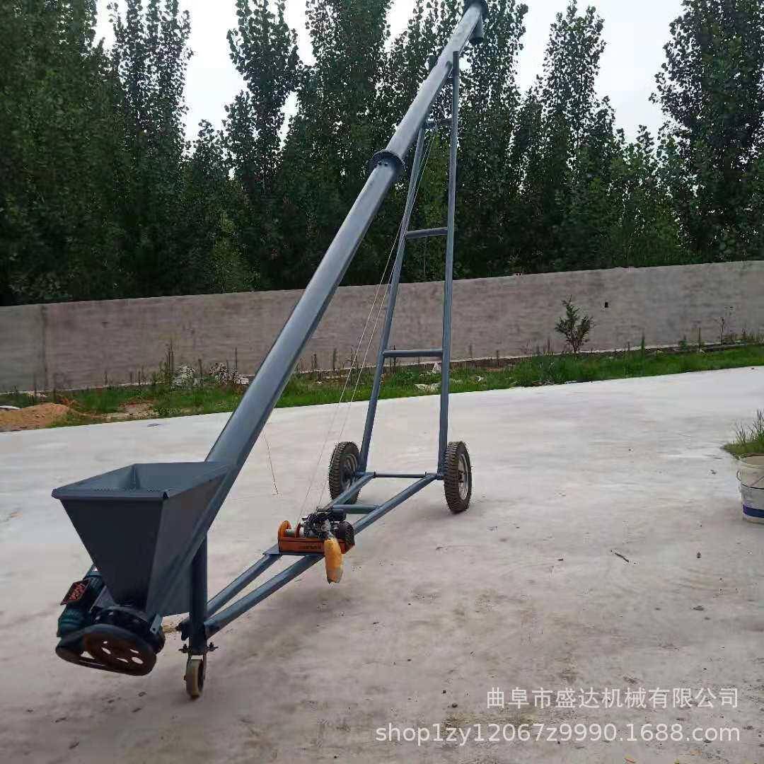 水泥料无料轴管式钢升提机沙DS-LX子不锈粉煤灰螺杆上机