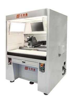 散高精度cc视觉涂定位点胶机全自动dPCB电路ZCX-SJ40BGA锡膏热膏A